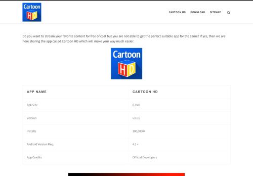 
                            6. Cartoon HD | Download Cartoon HD APK APP for Android Free! [2019]