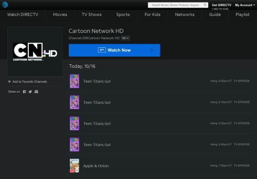 
                            13. Cartoon Network HD Live Stream | Watch Shows Online | DIRECTV