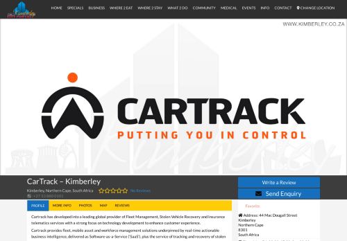 
                            10. CarTrack - Kimberley • Kimberley • CITY PORTAL