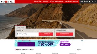 
                            8. CarTrade | Used Cars, New Cars, Sell Cars, Car Prices in India, News