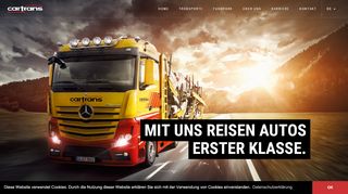 
                            3. cartrans: Ihr Spezialist für Autotransporte