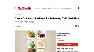 
                            12. Carve Out Your Six-Pack By Following This Diet Plan - Men's Health