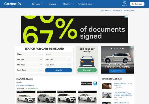 
                            1. Carzone Ireland | New & Used Cars For Sale