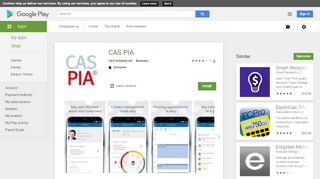 
                            9. CAS PIA – Apps bei Google Play