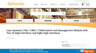 
                            12. Casa Systems C10G / C40G / C100G Switch and Management ...