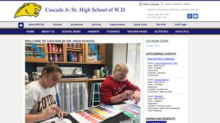 
                            7. Cascade Jr./Sr. High School of W.D.