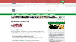 
                            10. Case collection: Harvard Business Publishing | The Case Centre, for ...