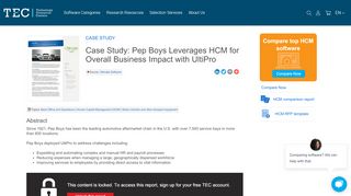 
                            10. Case Study: Pep Boys Leverages HCM for Overall Business Impact ...