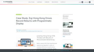 
                            12. Case Study: Zuji Hong Kong Drives Record Returns with ...