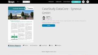 
                            9. CaseStudy DataCore - Synexus GmbH - Yumpu