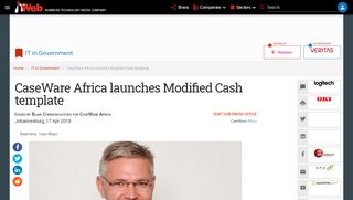 
                            12. CaseWare Africa launches Modified Cash template | ITWeb