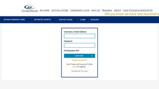 
                            12. CaseWare UK KnowledgeBase - Members Login