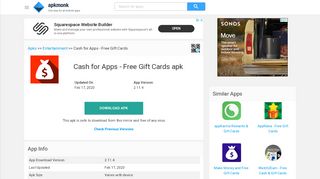 
                            9. Cash for Apps - Free Gift Cards Apk Download latest version 2.10.0 ...