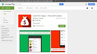 
                            6. Cash for Apps - Free Gift Cards – Aplikacje w Google Play