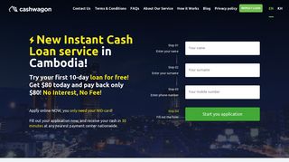
                            7. Cash Loan - Cashwagon