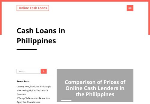 
                            7. Cash Loans in Philippines: Online Cash Loans