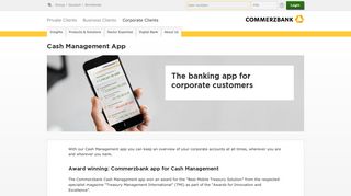 
                            7. Cash Management app for corporate accounts - Commerzbank