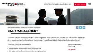 
                            10. Cash management - Société Générale au Luxembourg
