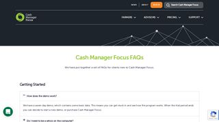 
                            4. Cash Manager Focus FAQs