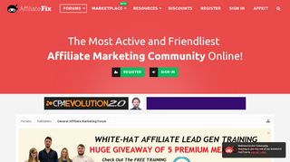 
                            2. Cash Network Invite? | Affiliate Marketing Forum | AffiliateFix