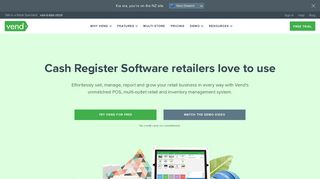 
                            5. Cash Register Software | Online Cash Drawer | Vend NZ