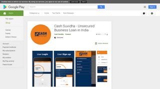 
                            3. Cash Suvidha - Apply for Business Loans – Apps on Google Play