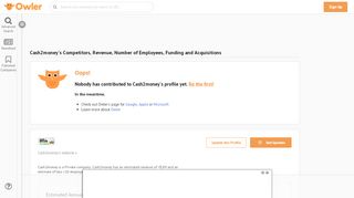 
                            11. Cash2money Competitors, Revenue and Employees - Owler ...