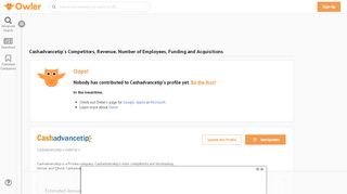 
                            9. Cashadvancetip Competitors, Revenue and Employees - Owler ...