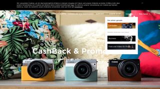 
                            1. CashBack & Promotions - Canon