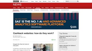 
                            10. Cashback websites: how do they work? - BBC News