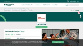 
                            7. Cashback World | Dealsales Cashback & Shopping Points