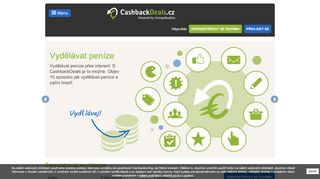 
                            7. CashbackDeals | To znamená rychle vydělávat peníze s nejlepším ...