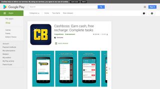 
                            3. CashBoss - Free Recharge - Apps on Google Play