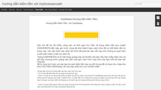 
                            11. Cashfiesta (Hướng Dẩn Kiếm Tiền) | hướng dẫn kiếm tiền với ...