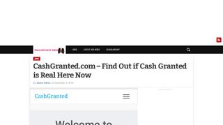 
                            8. CashGranted.com - Find Out if Cash Granted is Real Here Now