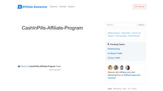 
                            9. CashInPills-Affiliate-Program - Affiliate Awesome