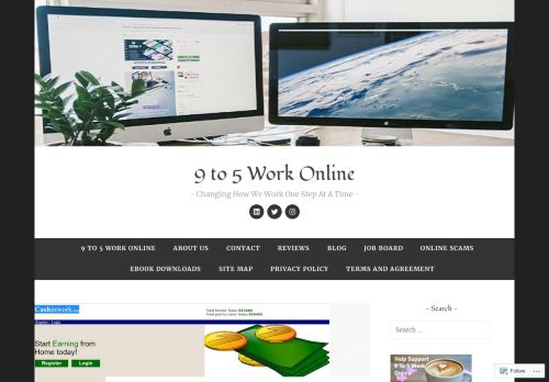 
                            1. Cashinwork.com Review – Legit or Scam – 9 to 5 Work Online