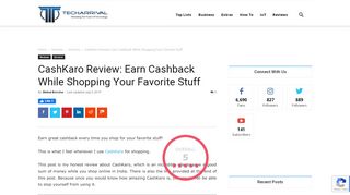 
                            12. CashKaro Review: Earn Cashback While Shopping Your Favorite Stuff