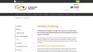 
                            5. Cashless Catering | Stokesley School