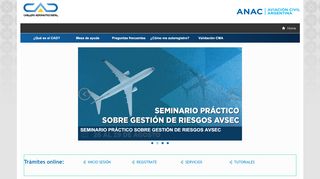 
                            1. Casillero Aeronáutico digital - ANAC | CAD