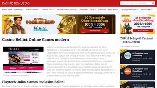 
                            7. Casino Bellini: Online Games modern - - Casinobonus360