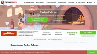 
                            3. Casino Calzone » Vi älskar det - Besök det väldoftande casinot här!