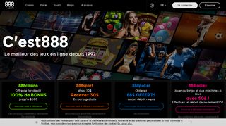 
                            2. Casino en ligne - Jouer au casino en français sur 888.com