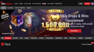 
                            5. Casino Games | Play online casino games BetRebels