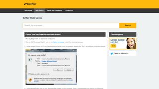 
                            12. Casino: How can I use the download version? - Betfair
