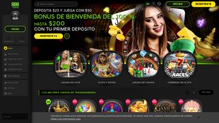 
                            3. Casino Online en 888casino™ | Hasta $200 de bono GRATIS
