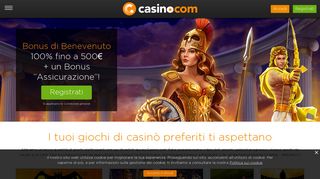 
                            12. Casino online sicuro con AAMS | Bonus del 100% fino a 500€