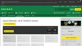 
                            2. Casino Rewards - Unibet