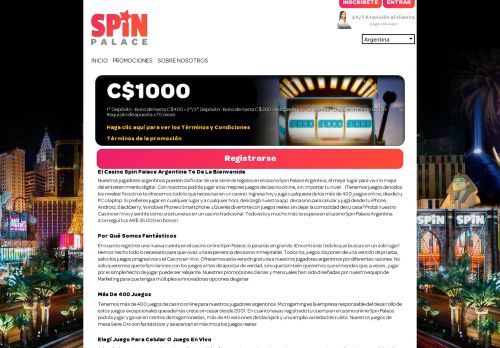 
                            7. Casino Spin Palace Argentina | Los Mejores Juegos de Casino