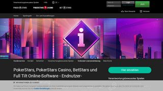 
                            8. Casino Website - Endnutzer-Lizenzvereinbarung - PokerStars Casino